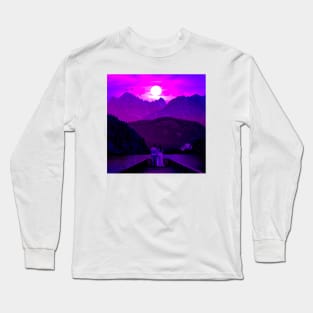 Beautiful Mountain Scene Long Sleeve T-Shirt